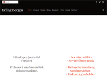 Tablet Screenshot of erlingborgen.com